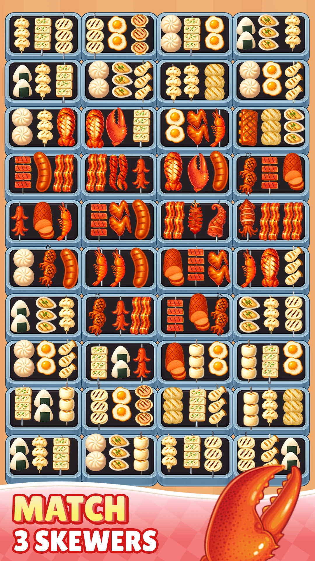 Grill Cooking: Sort Challenge screenshot