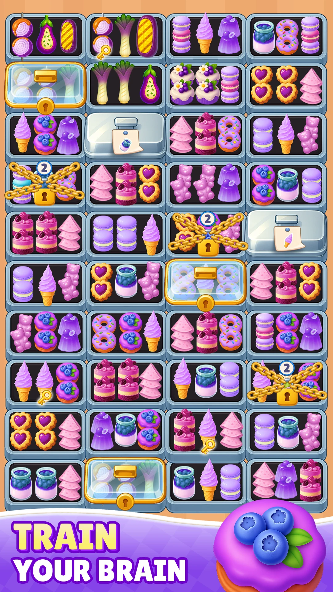 Grill Cooking: Sort Challenge screenshot
